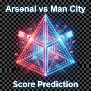 taya777 Arsenal vs Man City score prediction