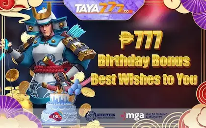taya777 birthday bonus 2