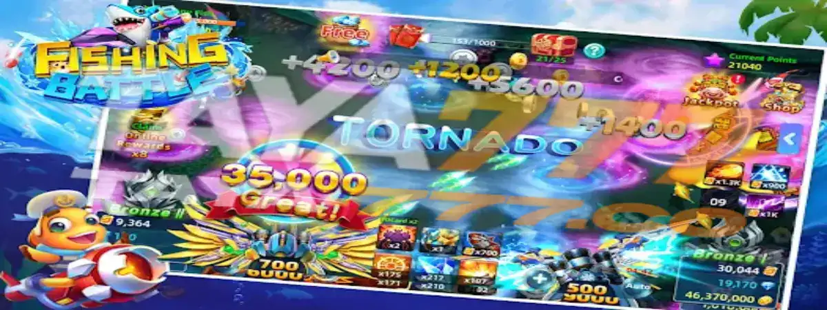 fishing game taya777 banner